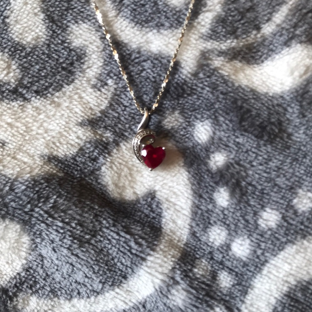 Red heart pendant from Kay Jewelers